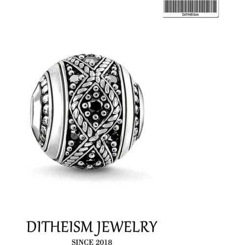 DIY Beads Love Knot Charm,2018 New Fashion Silver Jewelry Trendy Gift For Women Men Boy Girl Fit Bracelets Necklace Choker