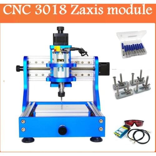 Diy mini cnc router 1310 PRO full metal frame Pcb Milling Wood laser engraving Machine with candle control option