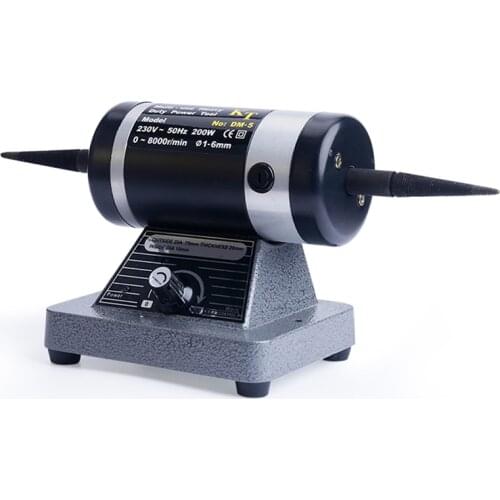 Adjustable Speed Double Head Jewelry Electric Tools Polishing And Rust Removal Small Cloth Wheel Grinder