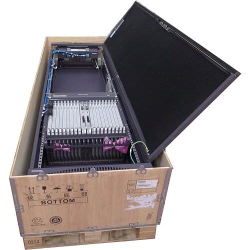 Hua wei OLT MA5800-X17 in big cabinet of 2.2m 0.6m 0.3m 21 inch chassis with PDU 2 MPLA 2 PILA