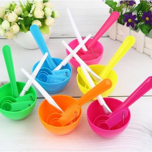 5pcs/set Women Face Mask Mixing Bowl Set Girls Facial Skin Care Mask Mixing Tools Kit Beauty Supplies