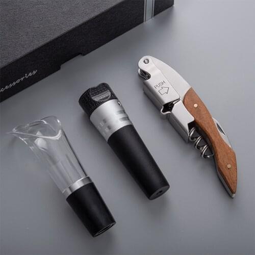 Stainless Steel Wine Opener Multifunction Portable Corkscrew Wine Bottle Opener Creativity Durable Abridor Bar Supplies DK50WO