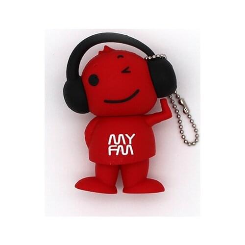 New Arrival Usb Flash Drive 4GB 8GB 16GB 32GB 64GB Memory Stick Pendrive Red Music Boy Pen Drive Usb 2.0 Disk