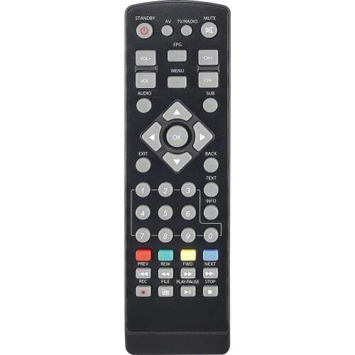 New remote control fit for Telesystem TV DVB Set top box TS-6291 Pilot Vivax DVBT2 107 orygina nowy DVBT2107 controller
