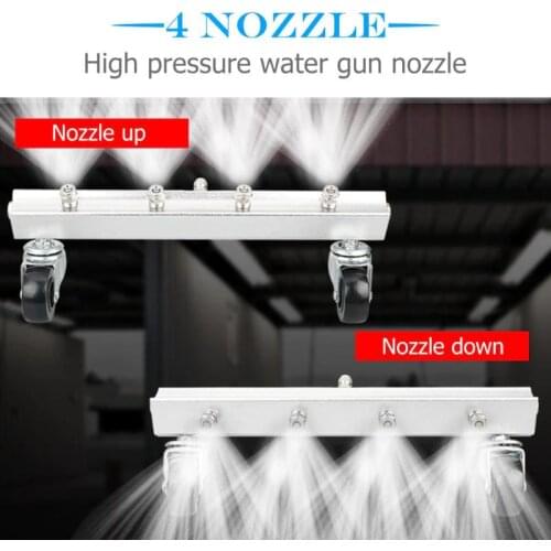 Under Body Car Chassis Washer Automobile Undercarriage Chassis Cleaner Sector High Pressure Washer Nozzle Broom Car Wash Kits