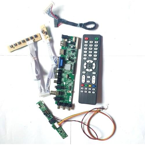 For M240HW01 V.1/V.6/V.9/V.B/V.D/V.E 1920*1080 HDMI-Compatible VGA USB AV TV 3663 LVDS 30-Pin DVB digital LCD Controller board
