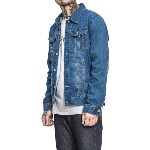 Мужские джинсовые куртки QIANDUBAO China At AliExpress