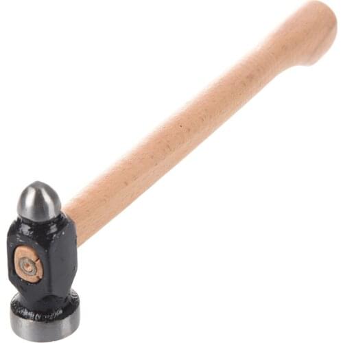 Planishing Chasing Hammer with Wooden Handle Jeweler / Goldsmith Tool Drop Shipping
