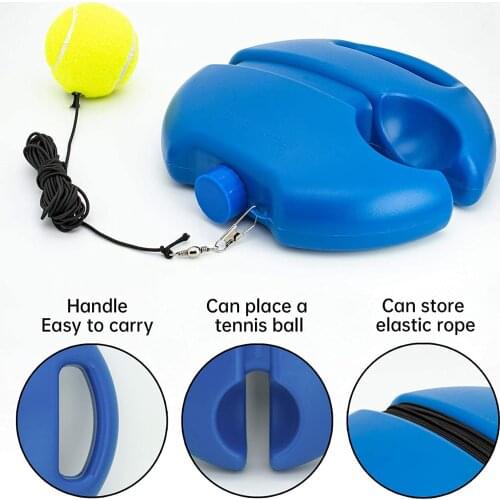 Tennis Trainer Rebound Ball Solo Tennis Training Equipment For Self-Pracitce Portable Tennis Training Tool Tennis Rebounder Kit