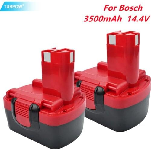 Turpow 3500mAh Ni-MH 14.4V For Bosch BAT038 BAT140 BAT040 BAT041 BAT159 2607335275 2607335533 2607335534 2607335711 2607335465