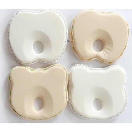 1pc Hot Infant Anti Roll Toddler Pillow Shape Toddler Sleeping Positioner Cushion Flat Head Protect Newborn Baby Bedding Posing