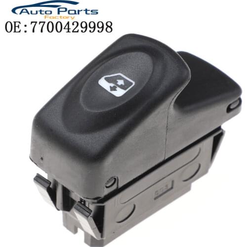 6 Pins Car Electric Window Control Switch For Renault Clio II Megane I BA0 BA1 EA0 EA1 DA0 Kangoo KC0 KC1 FC0 FC1 7700429998