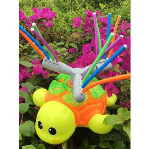 Kids Spray Sprinkler Turtle Water Spinning Spray Sprinkler Toy Turtle sprinkler toy boy girl Outdoor backyard family camping pic