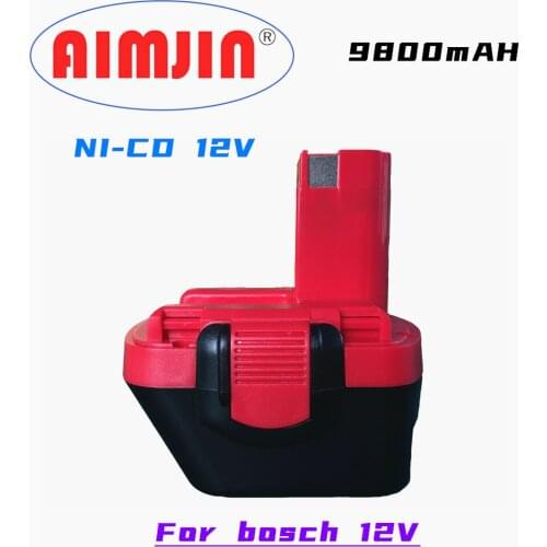 For Bosch 12V 9800mah PSR Rechargeable Battery AHS GSB GSR VE-2 BAT043 BAT045 BAT046 BAT049 BAT120 BAT13
