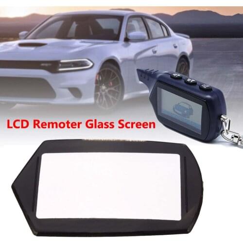 2-way Car Anti-theft Remote Control Keychain LCD Keychain Shell Glass Cover Suitable for Starline B9 A91 B6 A61 B91