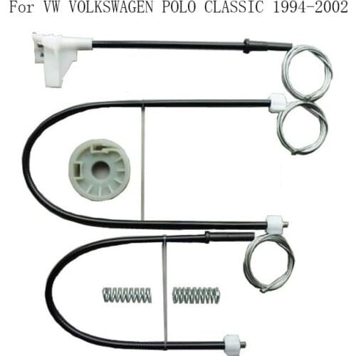 For Volkswagen POLO CLASSIC 1994-2002 Power Electric Car Window Regulator Window Lifter Repair Kit For VW Front Right 4/5 Door
