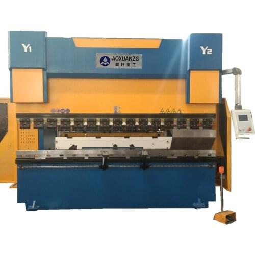 TP10S hydraulic press brake sheet metal bending machine with customized press brake tool
