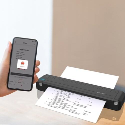 Mini thermal printer A4 paper Bluetooth USB HPRT mt800 portable for iPhone Huawei Xiaomi Samsung