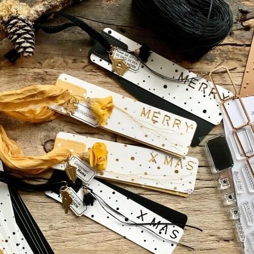 Mmao Crafts Metal Steel Cutting Dies New Ticket card decoration Stencil For DIY Scrapbooking Paper/photo Cards Embossing Dies