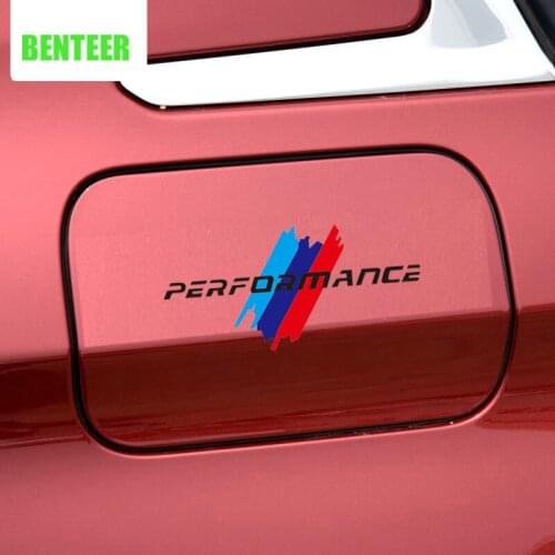Power motorsport car tank cap sticker for BMW E30 E34 E36 E39 E46 E60 E87 E90 F10 F20 F30 E80 E70 320 330 335 520 530 535 550