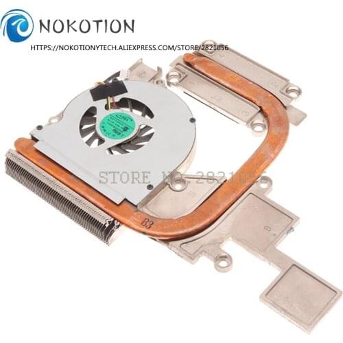 NOKOTION LA-6072P PC Radiator For TOSHIBA M645 M640 P745 Laptop heatsink fan AT0CL003DR0