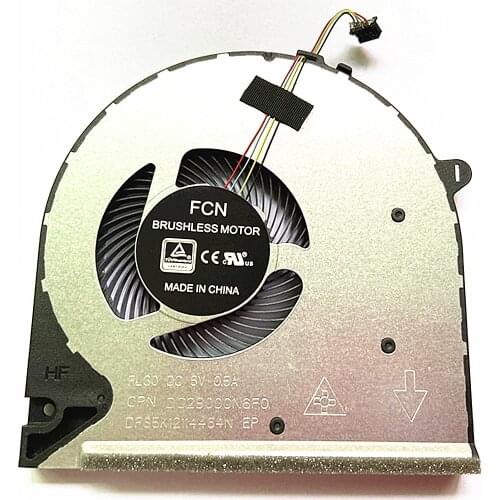 New Laptop Cooling Fan For HP 15-DU 15S-DU0002TX Cooler FLG0 DC28000N6F0 DFS5K12114464N L52034-001 DC5V 0.5A 4PIN