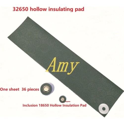 A single round barley paper 32650 battery special battery insulation insulation gasket tape adhesive patch