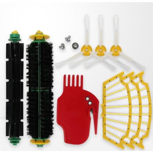 Whole Set Accessories for iRobot Roomba 500 Series 510 520 530 535 532 550 560 570 580 590 Robot Vacuum Cleaner brush filter