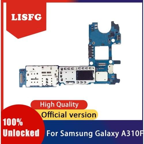 Unlocked Good Tested Full Function Mainboard For Samsung Galaxy A3 A310F A300F A320F Motherboard Logic Board With Android System