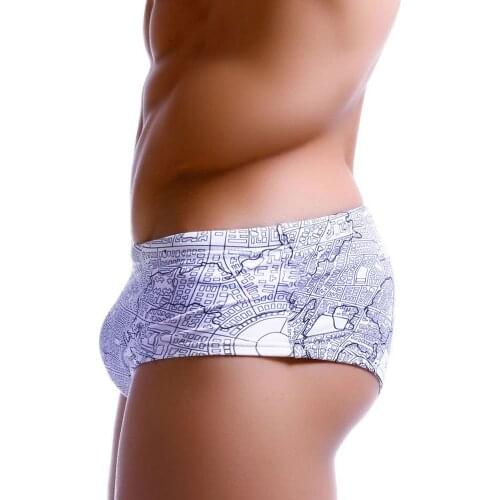 Sexy Boxer Briefs Swimwear Men Swimming Trunks Youth Swimsuit Beach Bathing Suit Male Bikini Surf Shorts Sports Underwear