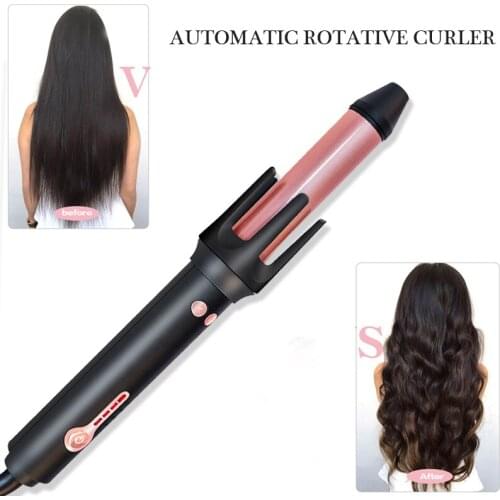 Electric Curling Iron Professional Fast Heating Hair Curler Negative Ion Styling Tools Splint Portable Anti-perm Curling Iron