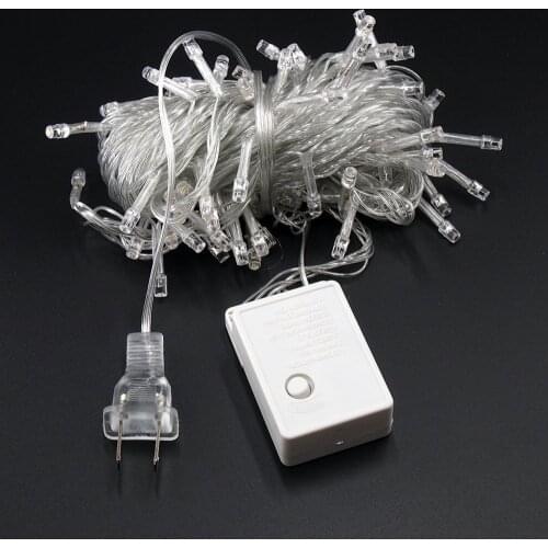 LED light string 10m 20m 30m 50m 100m waterproof outdoor 220V / 110V for Christmas party wedding festival outdoor decoration