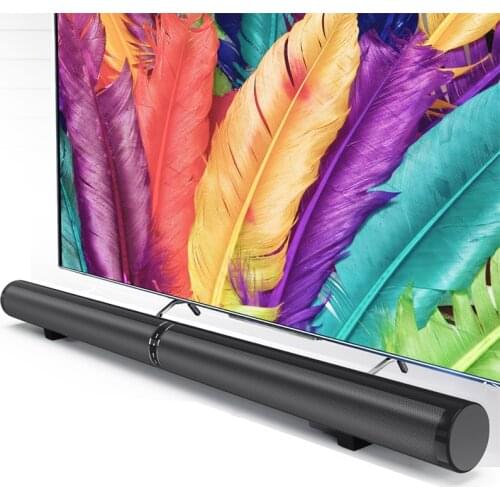 Three Placement Modes Black Speakers Bluetooth Speaker Home Theater Stereo Surround Sound Bar SoundBox 100-240V