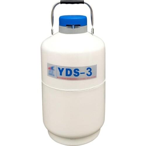3L YDS-3 Caliber 50MM High Quality Nitrogen Container Tank Dewar with Straps Liquid Nitrogen Tank