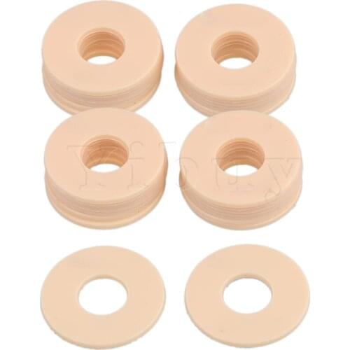 Yibuy Cream Color Electric Guitar Round Switch Pickup Selector Plate for Electric Guitar