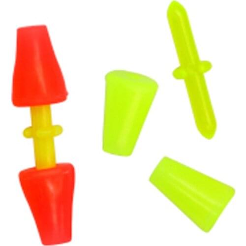 200pcs/lot Silica gel Fishing line clip Fishing connector Pesca Fishing Accessories Tackle Tool