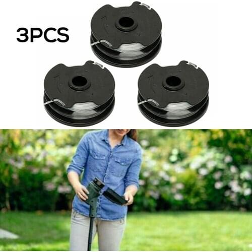 3pcs Spare Spool Thread For Parkside Cordless Grass Trimmer PRTA 20-Li C3 IAN351753 Replacement Spools Brushcutter Garden Tool