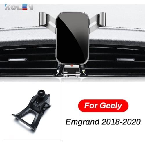 Car Mobile Phone Holder For Geely Emgrand 2018 2019 2020 Gravity GPS Stand Smart phone Special Mount Support Navigation Bracket