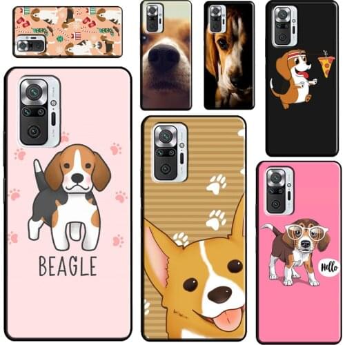 Beagle Dog Cute Cartoon For Xiaomi Redmi Note 9 Pro 8 9S 8T Note 10 Pro Phone Case For Redmi 9T 9A 9C 7A 8A Cover