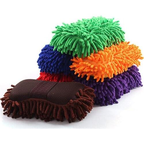 Car Cleaning Spong Brush Ultrafine Fiber Washing Gloves Used For Car Dashboards Bathrooms Kitchens Car Styling Cleaning Tool