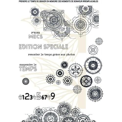 French Clear Stamp/Seal for DIY scrapbooking/photo album Decorative clear stamp sheets A6072