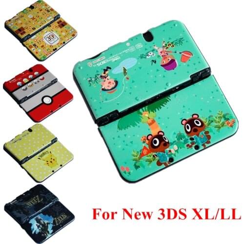 Matte Protector Cover Plate Protective Case Skin Housing Shell for Nintendo New 3DS LL/ New 3DS XL Console for Pokeball Hunter