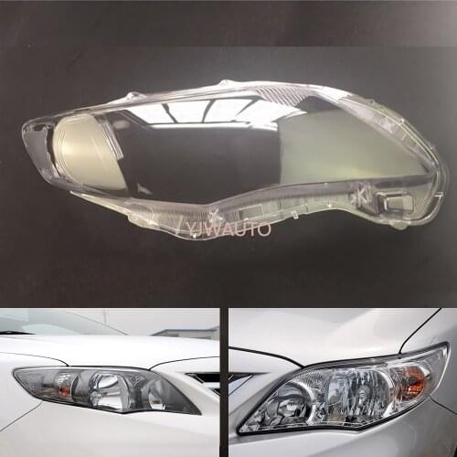 Car Headlamp Lens For Toyota Corolla 2011 2012 2013 Car Replacement Auto Shell Cover