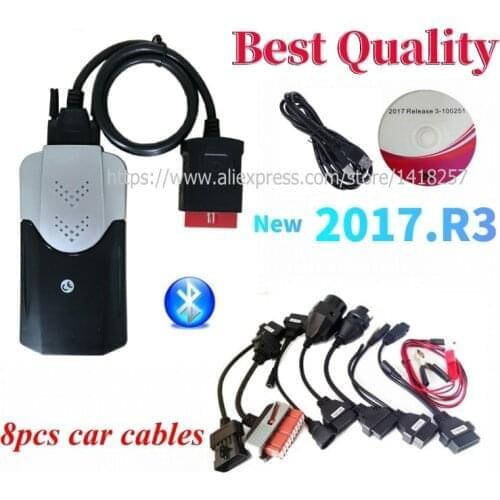 2021 NEW VCI 2017.R3 with Keygen VD DS150E CDP Bluetooth for Delphis Obd2 Scanner Car Accessoriesner Tool OBD Scanner with usb