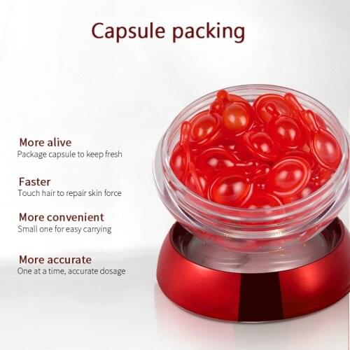 38PCS/Bottle Hyaluronic Acid Face Serum Fullerene Caviar Capsules Whitening Moisturizing Shrink Pores Anti-aging Serum TSLM1