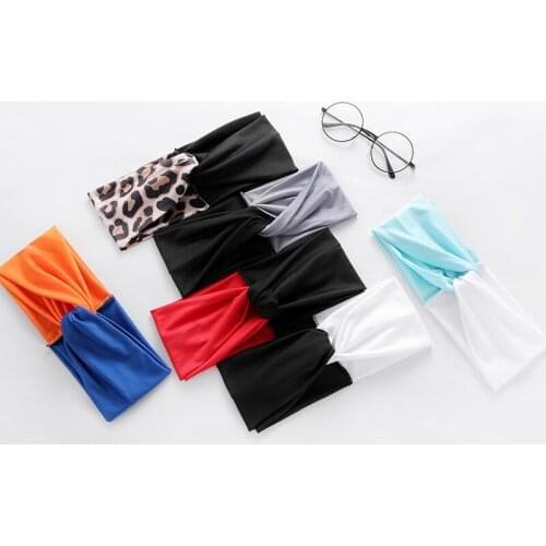 1PCS Cross Hair Holder Hairbands Fleece Bow Animal Ears Headband For Women Girls Turban Fashion Hair Accessories