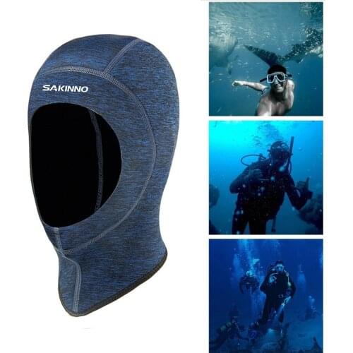 Scuba Diving Cap Headgear Diving Sports Fishing Mens Waterproof Hat Sunscreen Quick-drying Warm Surfing Snorkeling Mask -40