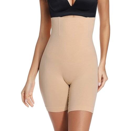 Tummy Control Shapewear Shorts Women High Waist Body Shaper Thigh Slimmer Slip Short Panty Fajas Reductoras Y Modeladoras Mujer