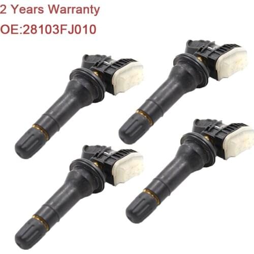 YAOPEI 4PCS/Lot Tire Pressure Sensor TPMS For S-ubaru B9 Tribeca Legacy Outback 28103FJ010 433MHz