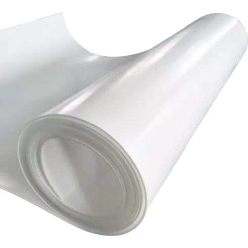 1PC White PTFE Film High Strength Temperature PTFE Sheet T0.5*250*500MM PTFE Sheets